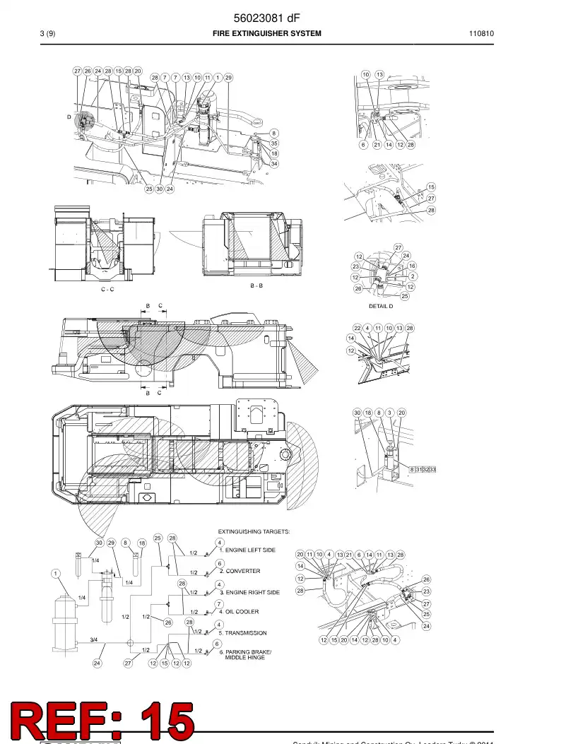 04911007 049 110 07 Triple tee - Sandvik Technical Drawing