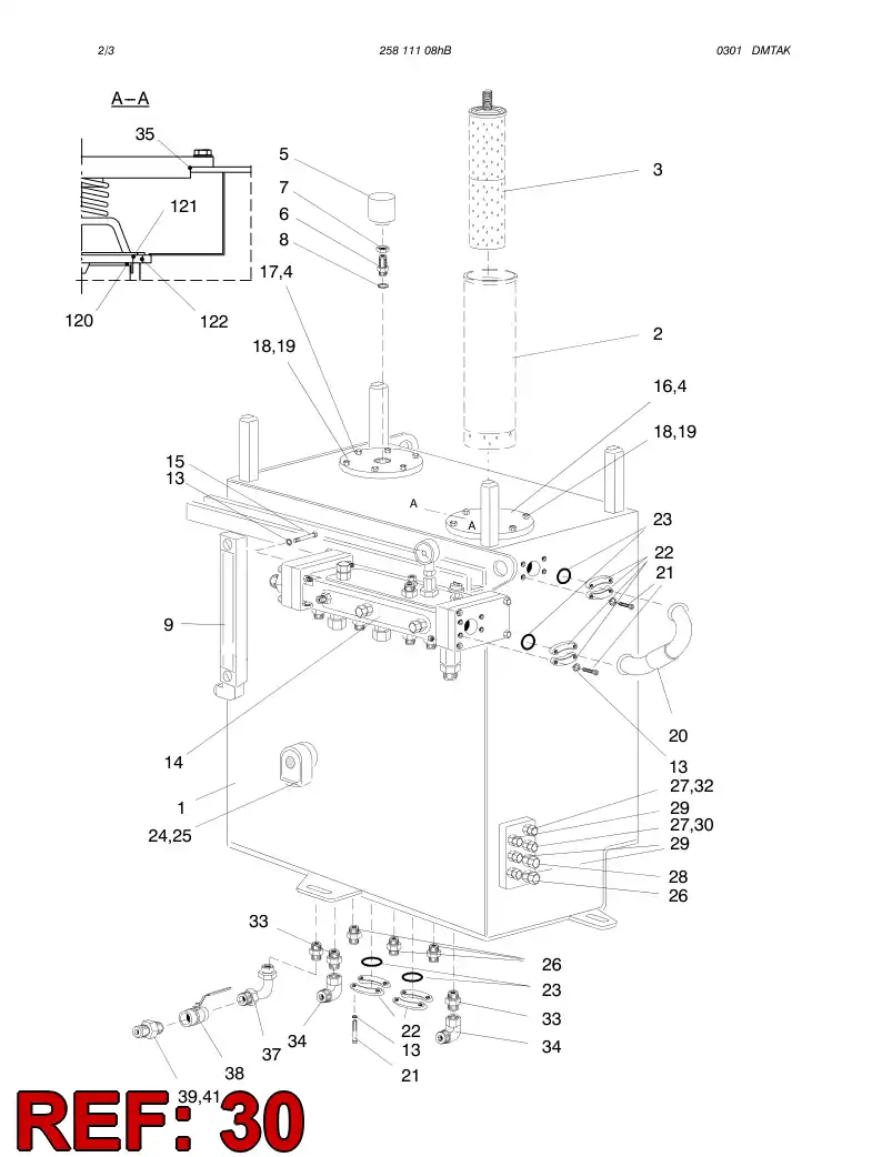 04942978 049 429 78 ADAPTER - Sandvik Technical Drawing