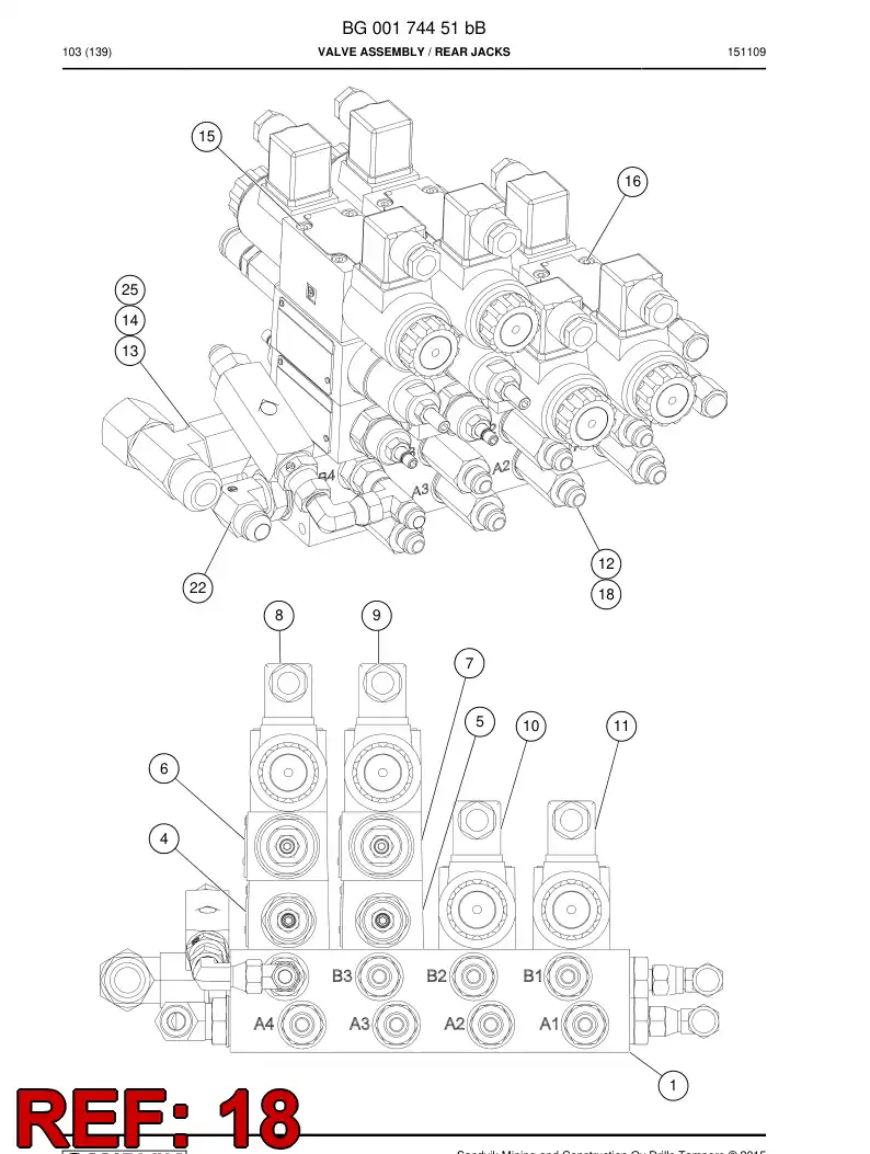 04942978b 049 429 78b ADAPTER - Sandvik Technical Drawing
