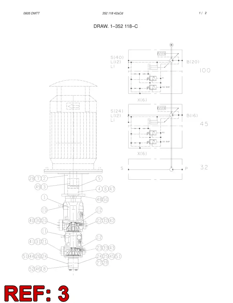 05231338 052 313 38 COUPLING - Sandvik Technical Drawing