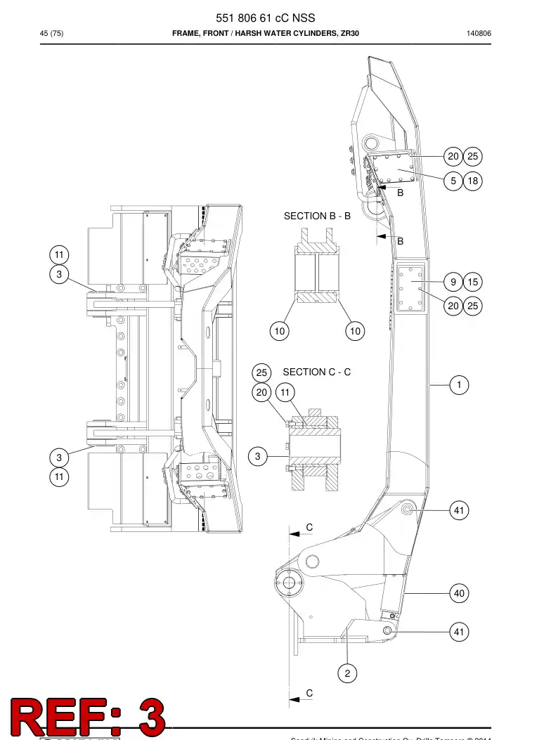 054 045 58b Shaft - drawing