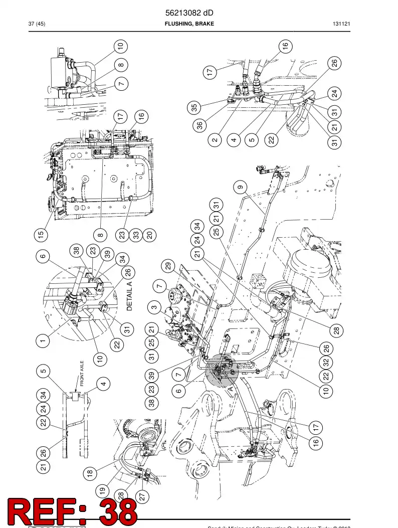 06429309 064 293 09 Plate, Mounting - Sandvik Technical Drawing