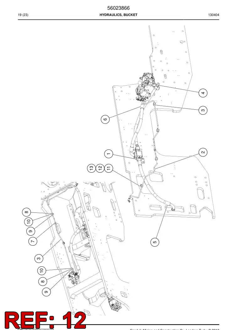 06429313 064 293 13 Cup, Base Plate - Sandvik Technical Drawing