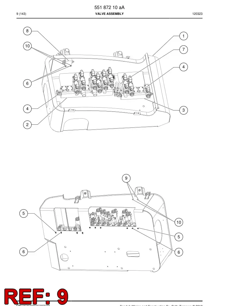 06530393 065 303 93 Hexagon head bolt (half thread) - Sandvik Technical Drawing