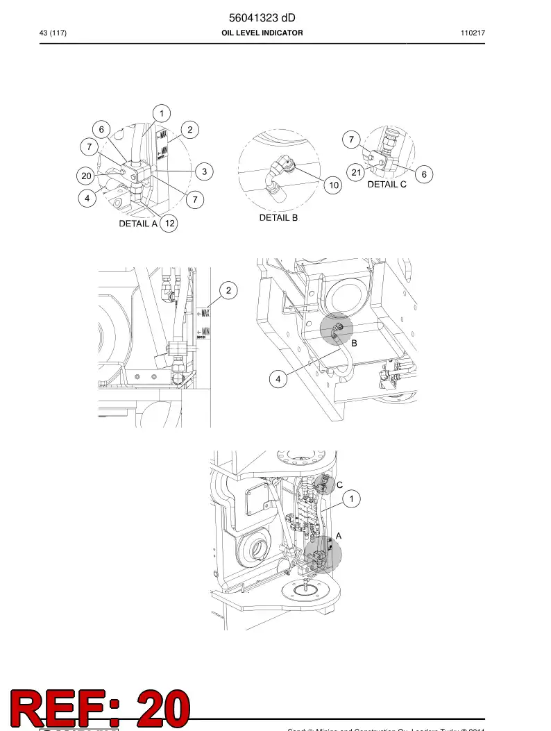 06530397 065 303 97 Hexagon head bolt (half thread) - Sandvik Technical Drawing