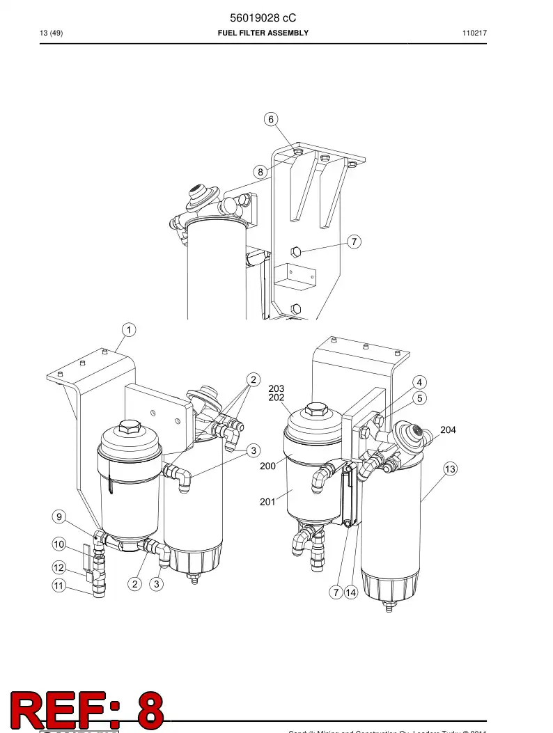 06530403 065 304 03 Hexagon head screw (full thread) - Sandvik Technical Drawing