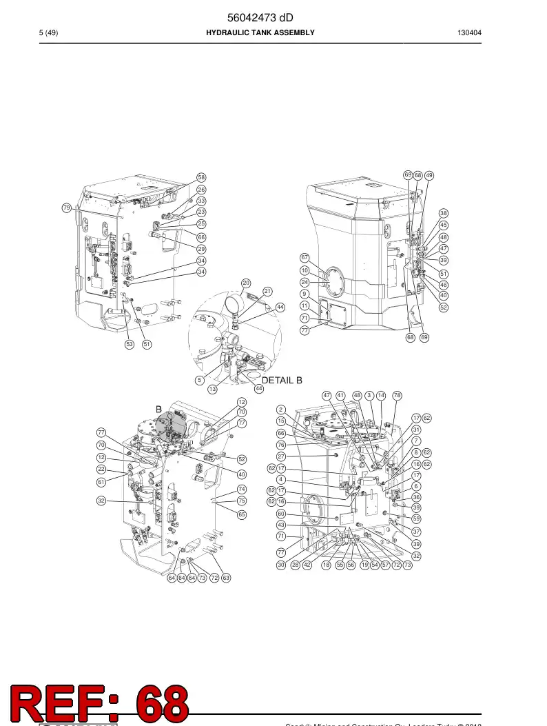 06530420 065 304 20 Hexagon head bolt (half thread) - Sandvik Technical Drawing