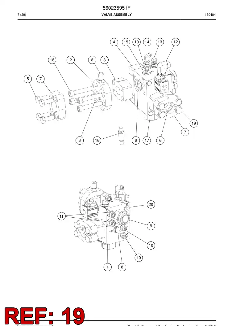 06530473 065 304 73 Hexagon head bolt (half thread) - Sandvik Technical Drawing