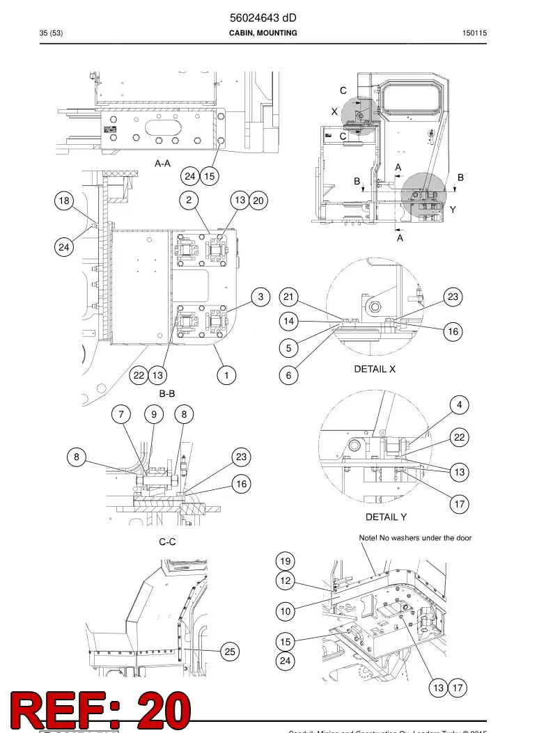 06530502 065 305 02 Hexagon head screw (full thread) - Sandvik Technical Drawing