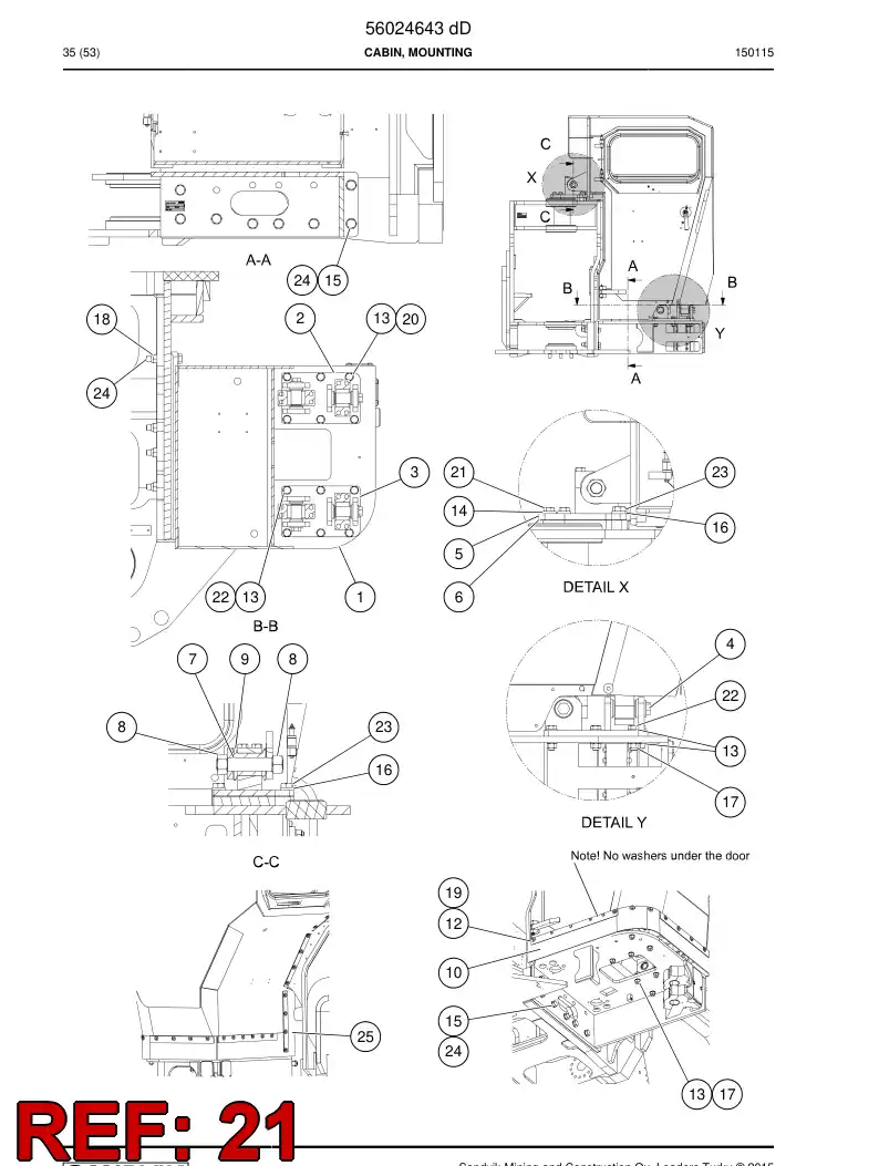 06530505 065 305 05 Hexagon head screw (full thread) - Sandvik Technical Drawing
