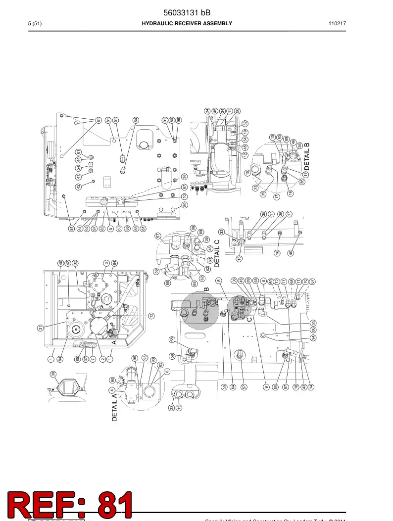 06530508 065 305 08 Hexagon head bolt (half thread) - Sandvik Technical Drawing