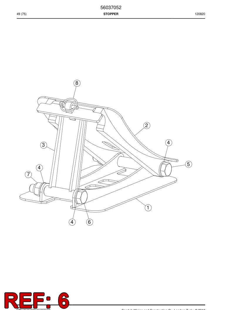 06530516 065 305 16 Hexagon head bolt (half thread) - Sandvik Technical Drawing