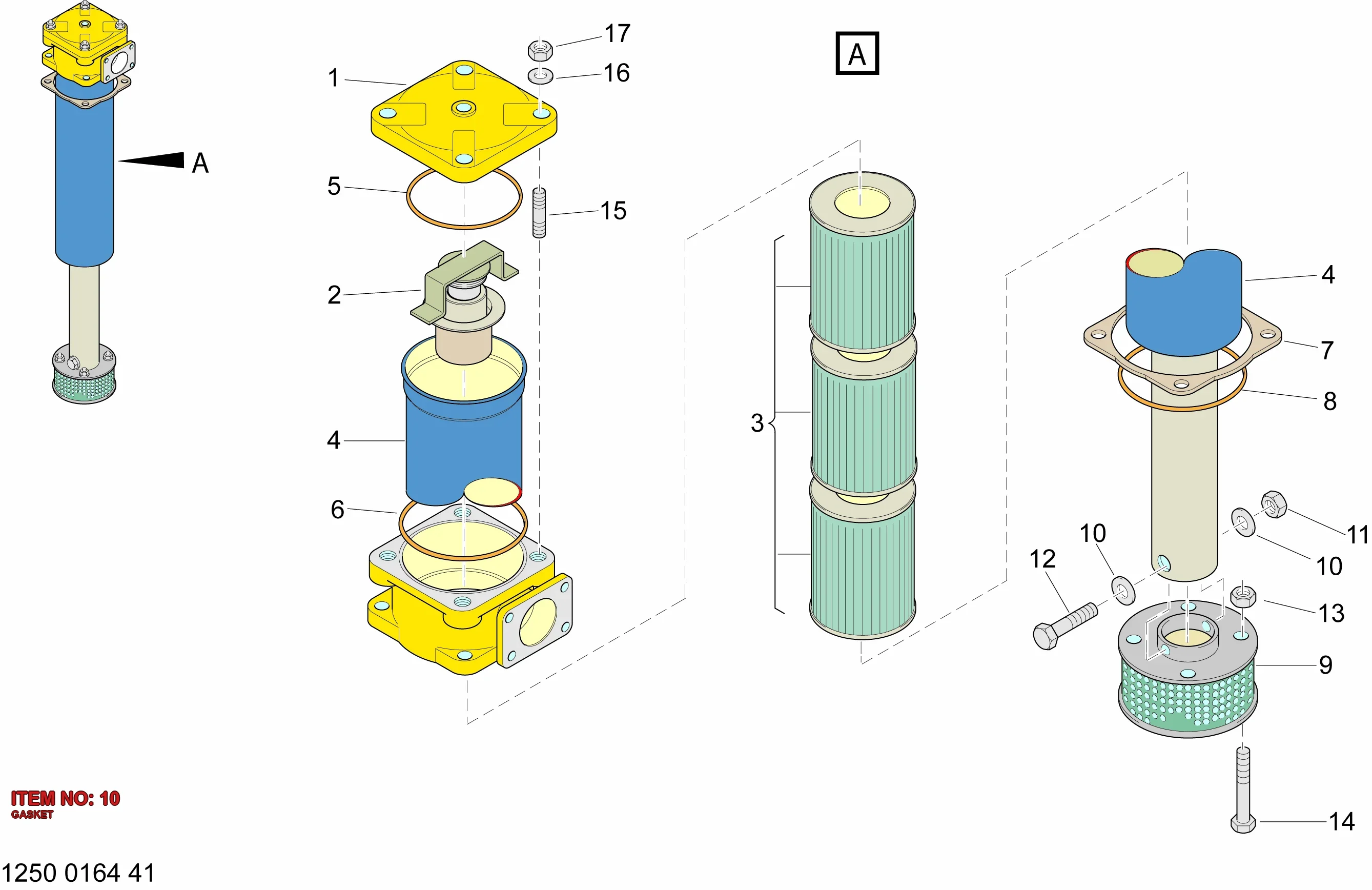 0653 1003 00 GASKET - Technical Drawing