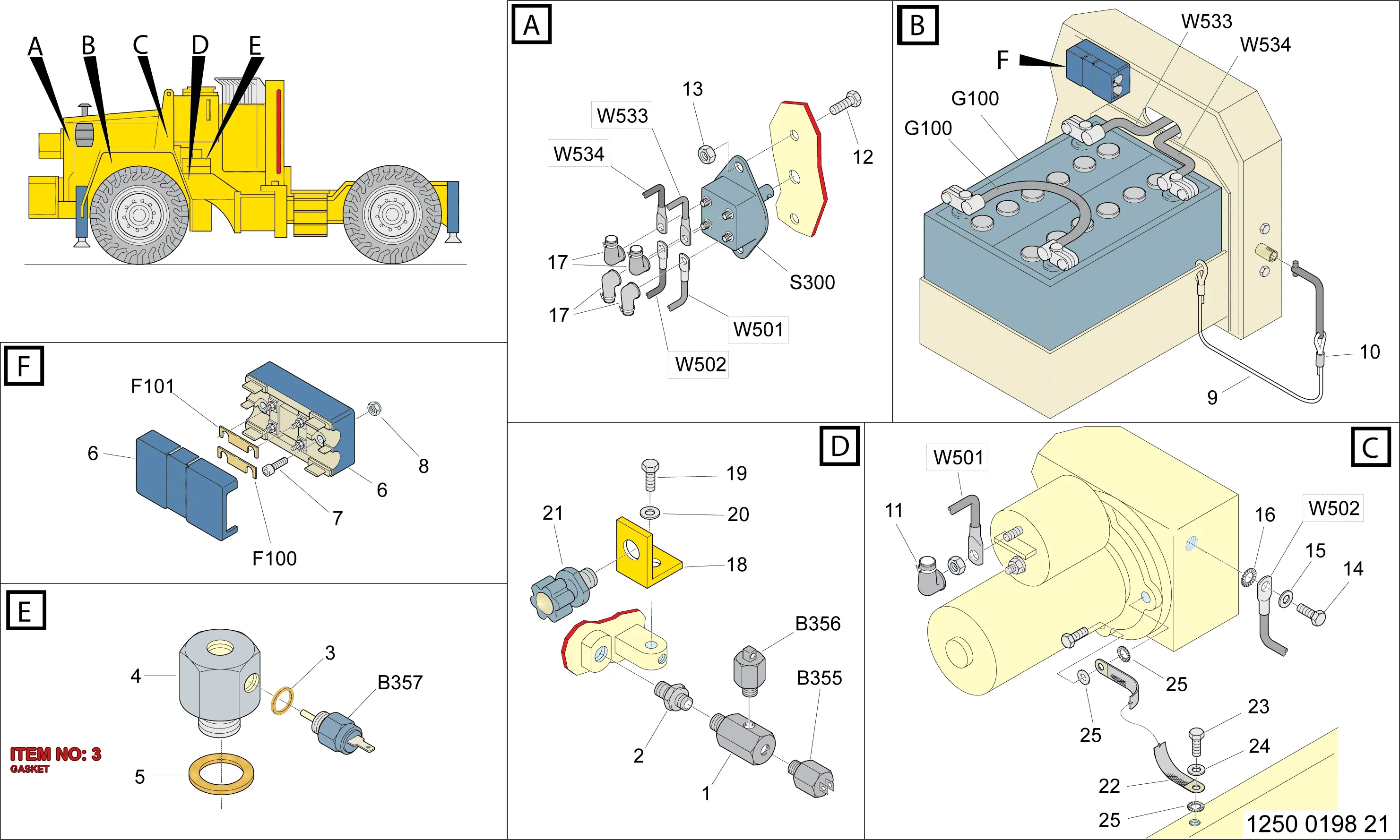 0653 1070 00 GASKET - Technical Drawing