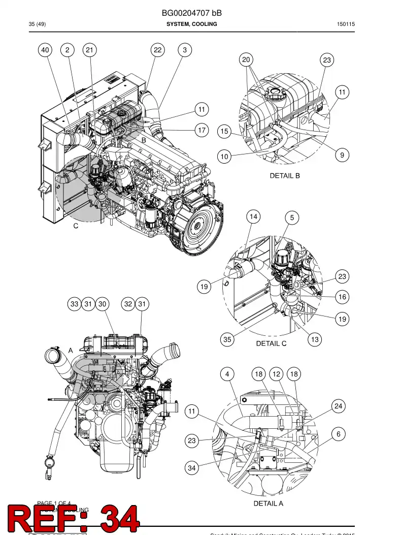 06531992 065 319 92 Hexagon socket head screw (full thread) - Sandvik Technical Drawing