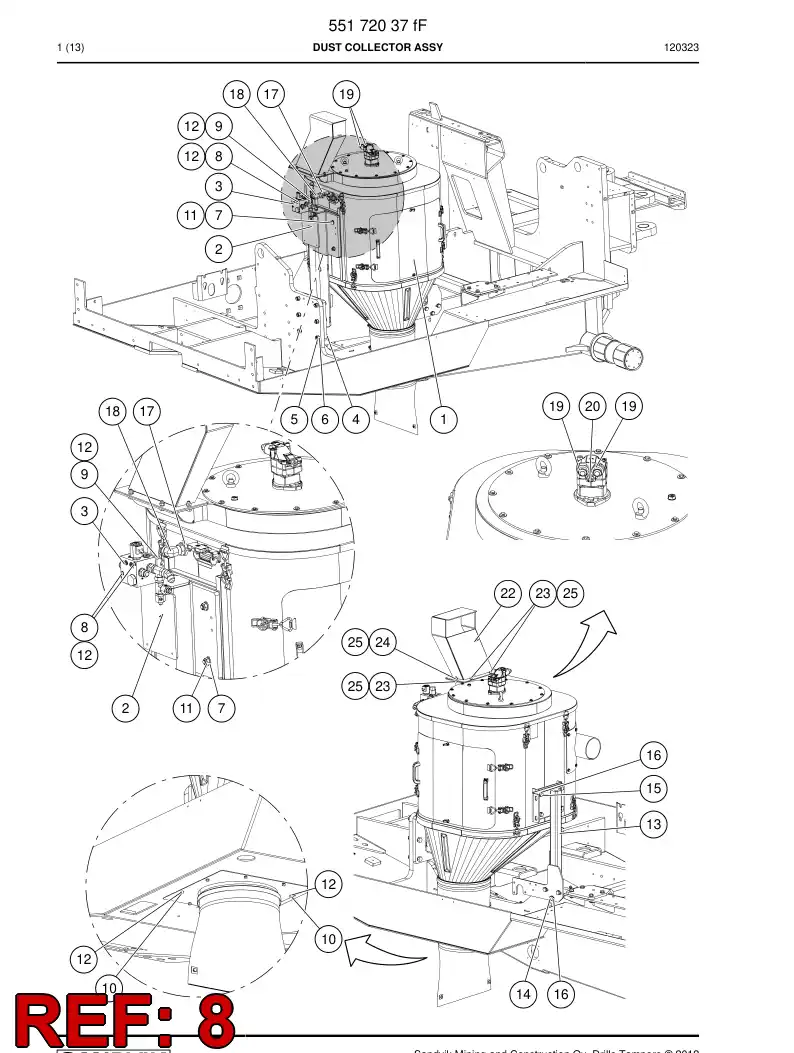 06532018a 065 320 18a Hexagon socket head screw - Sandvik Technical Drawing