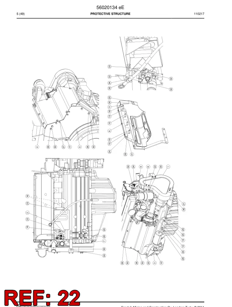 06532023 065 320 23 Screw - Sandvik Technical Drawing