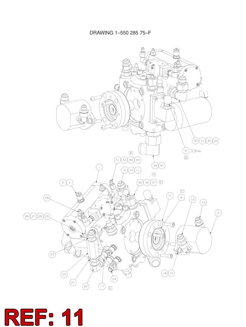 06532043 065 320 43 HEXAGON SOCKET HEAD SCREW (FULL THREAD) - Sandvik Technical Drawing