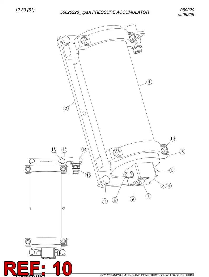 06532112 065 321 12 Hexagon socket head screw (full thread) - Sandvik Technical Drawing