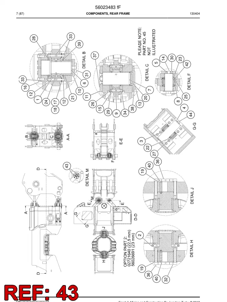 06532637 065 326 37 Hexagon socket set screw - Sandvik Technical Drawing