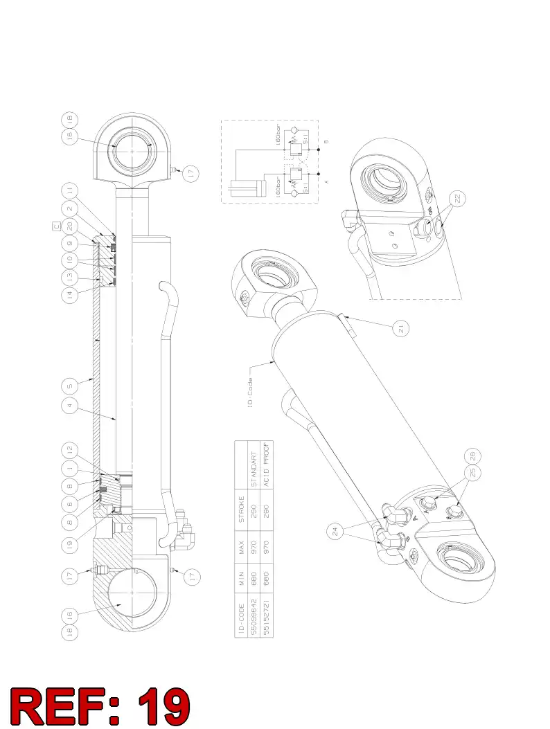 06532701 065 327 01 HEXAGON SOCKET SET SCREW - Sandvik Technical Drawing