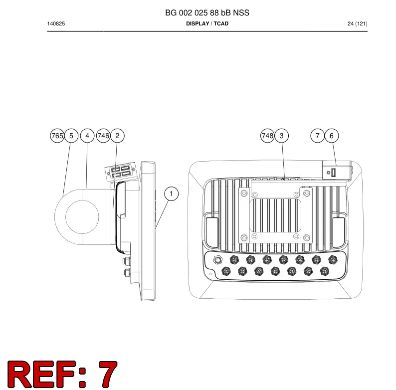06533142 065 331 42 SCREW, CR, PAN HEAD - Sandvik Technical Drawing
