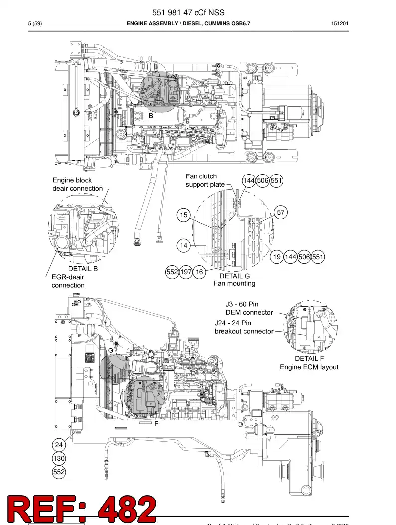 06535422a 065 354 22a Hexagon head screw - Sandvik Technical Drawing