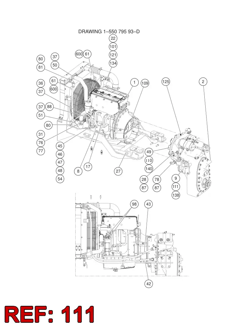 06535503 065 355 03 HEXAGON HEAD BOLT (FULL THREAD) - Sandvik Technical Drawing