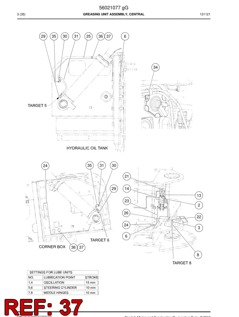 06536963 065 369 63 Screw - Sandvik Technical Drawing