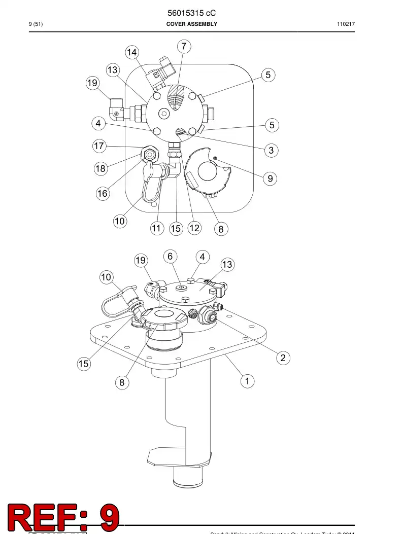 06538858 065 388 58 Cross-recessed pan head screw - Sandvik Technical Drawing