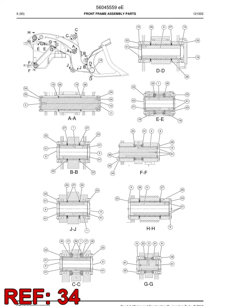 06540784 065 407 84 Screw - Sandvik Technical Drawing
