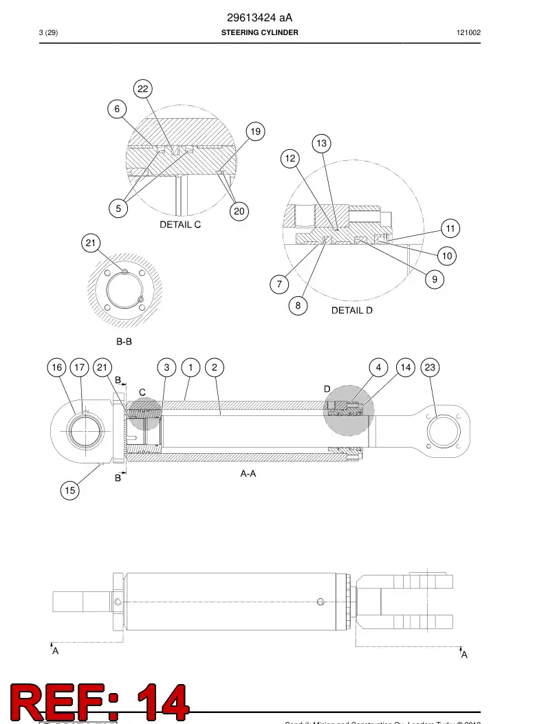 06544547 065 445 47 Screw - Sandvik Technical Drawing