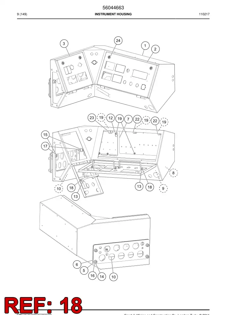 06574405 065 744 05 Nut, Hexagon - Sandvik Technical Drawing