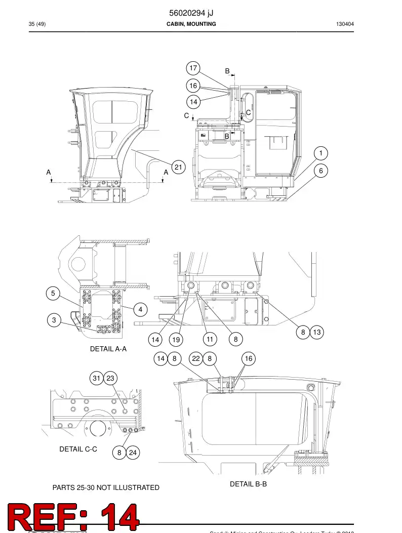 06574411 065 744 11 Nut, Hexagon - Sandvik Technical Drawing