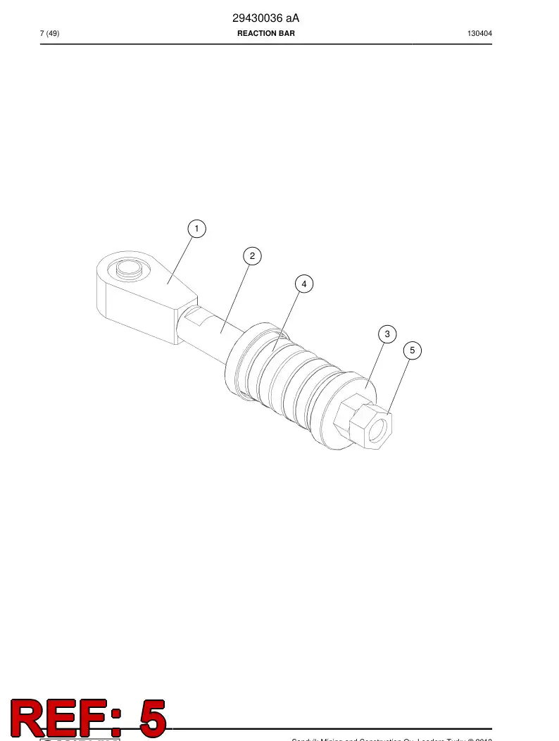 06574412 065 744 12 Nut, Hexagon - Sandvik Technical Drawing