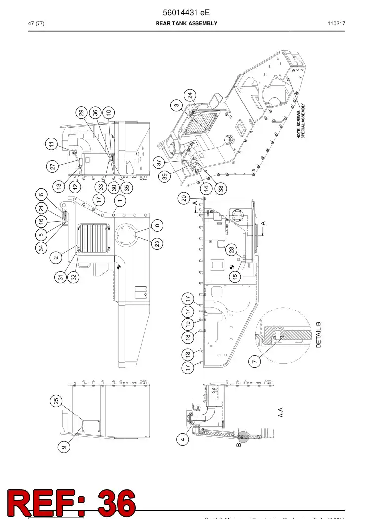 06581405 065 814 05 Washer, Plain - Sandvik Technical Drawing