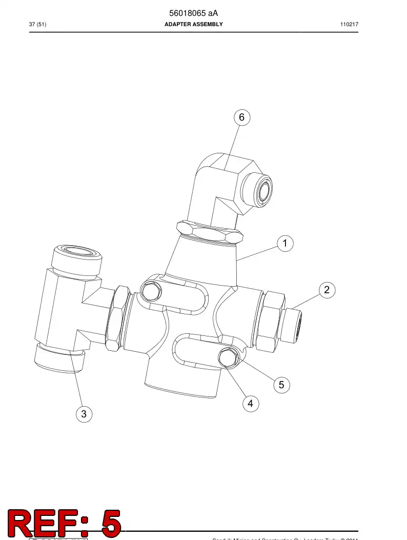 06581406 065 814 06 Washer, Plain - Sandvik Technical Drawing
