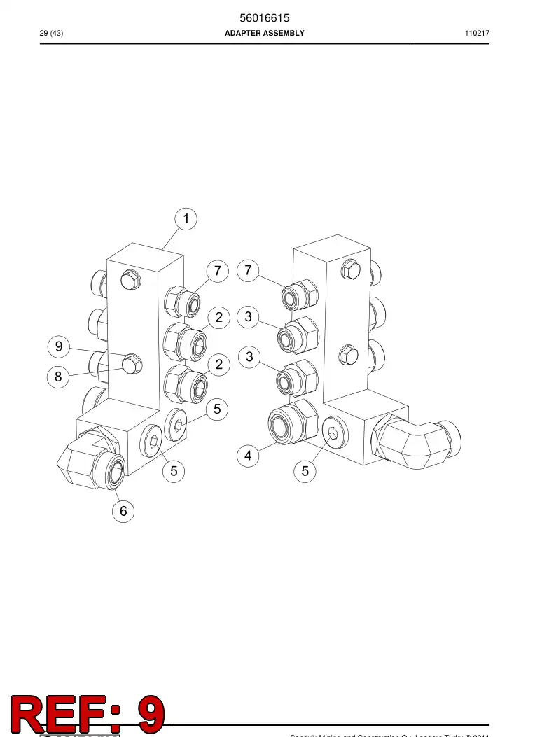 06581407 065 814 07 Washer, Plain - Sandvik Technical Drawing