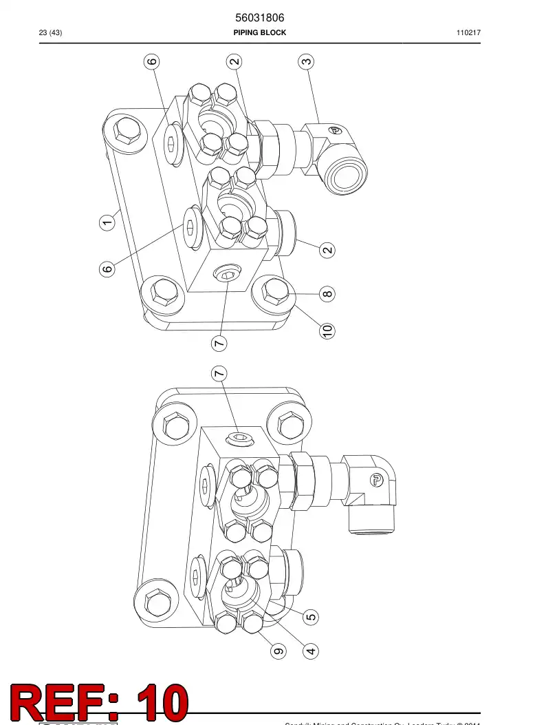 06589454 065 894 54 Washer, Plain - Sandvik Technical Drawing