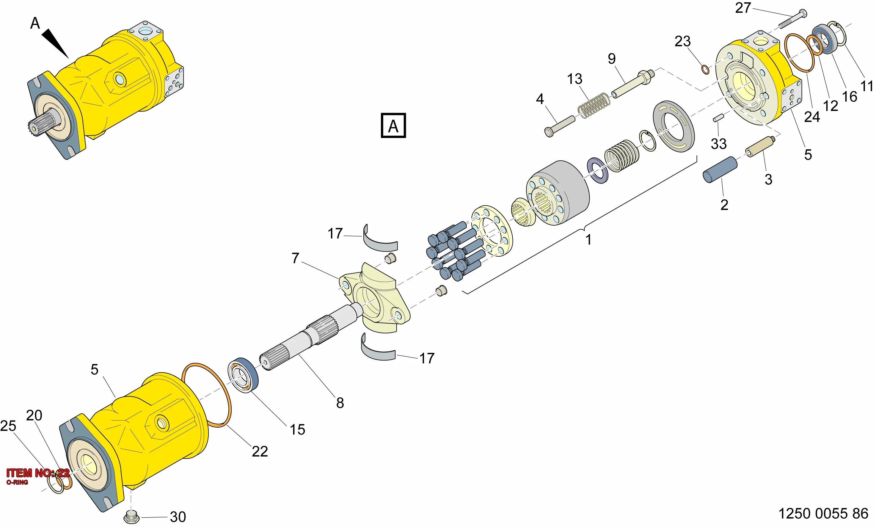 0663 2103 63 O-RING - Technical Drawing