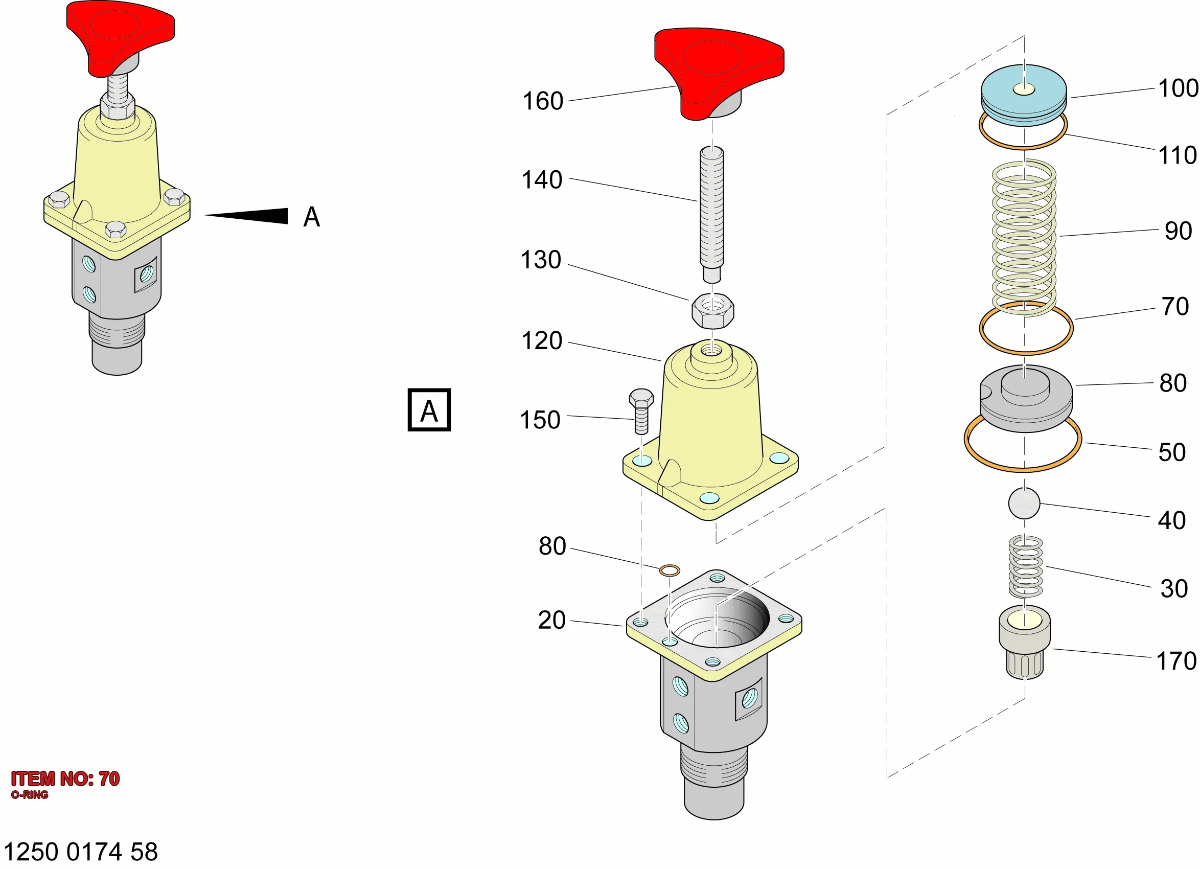 0663 3132 00 O-RING - Technical Drawing