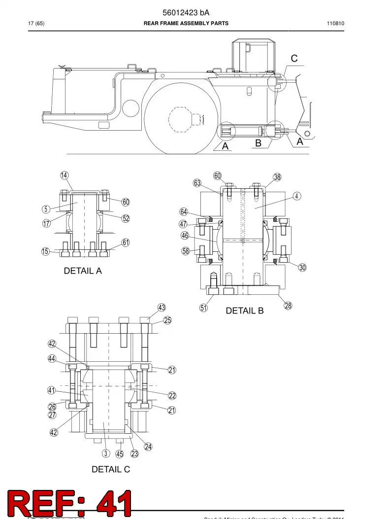06743260 067 432 60 Ball SEAL - Sandvik Technical Drawing