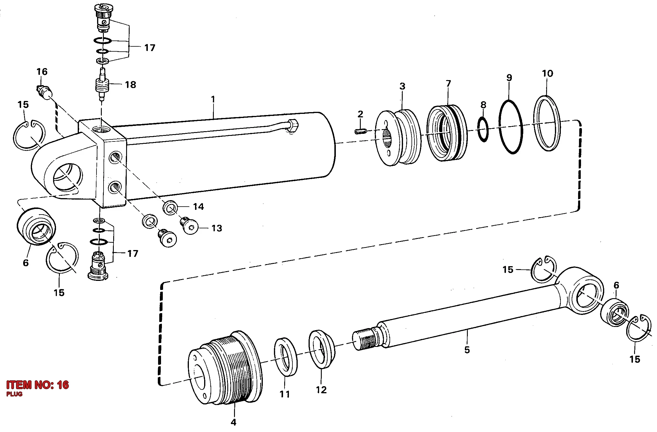 0686 3103 00 PLUG - Technical Drawing