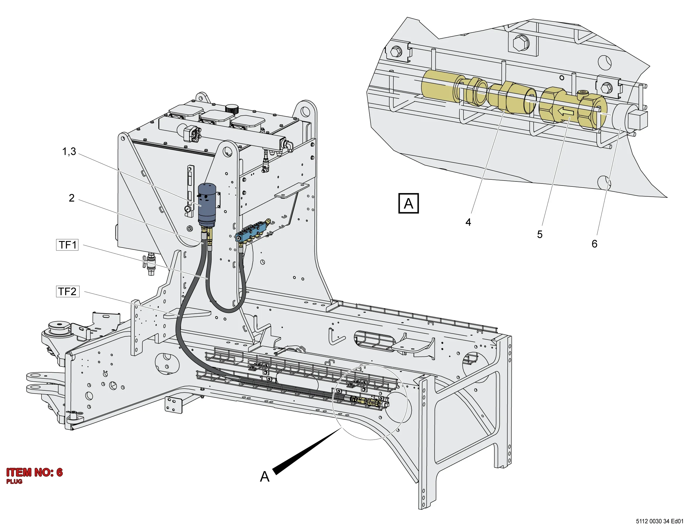 0686 3106 00 PLUG - Technical Drawing