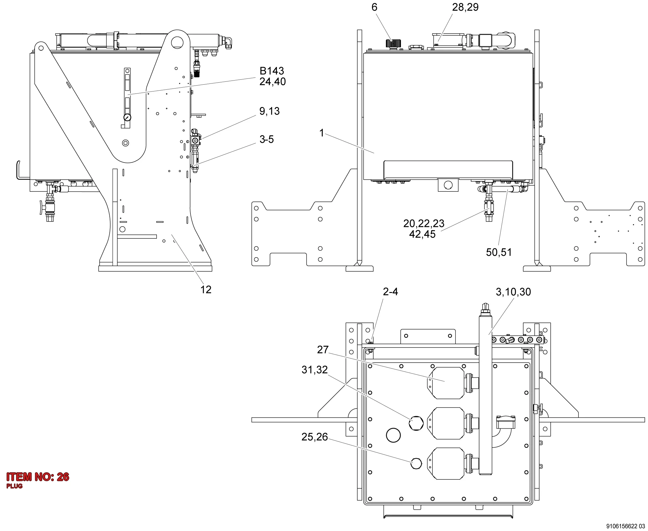 0686 3716 10 PLUG - Technical Drawing