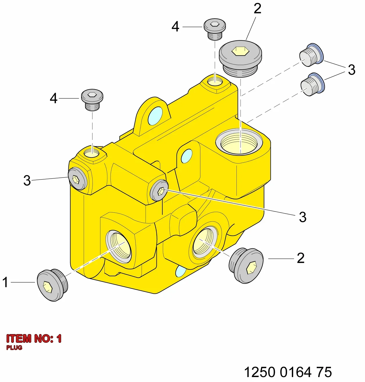 0686 3718 01 PLUG - Technical Drawing