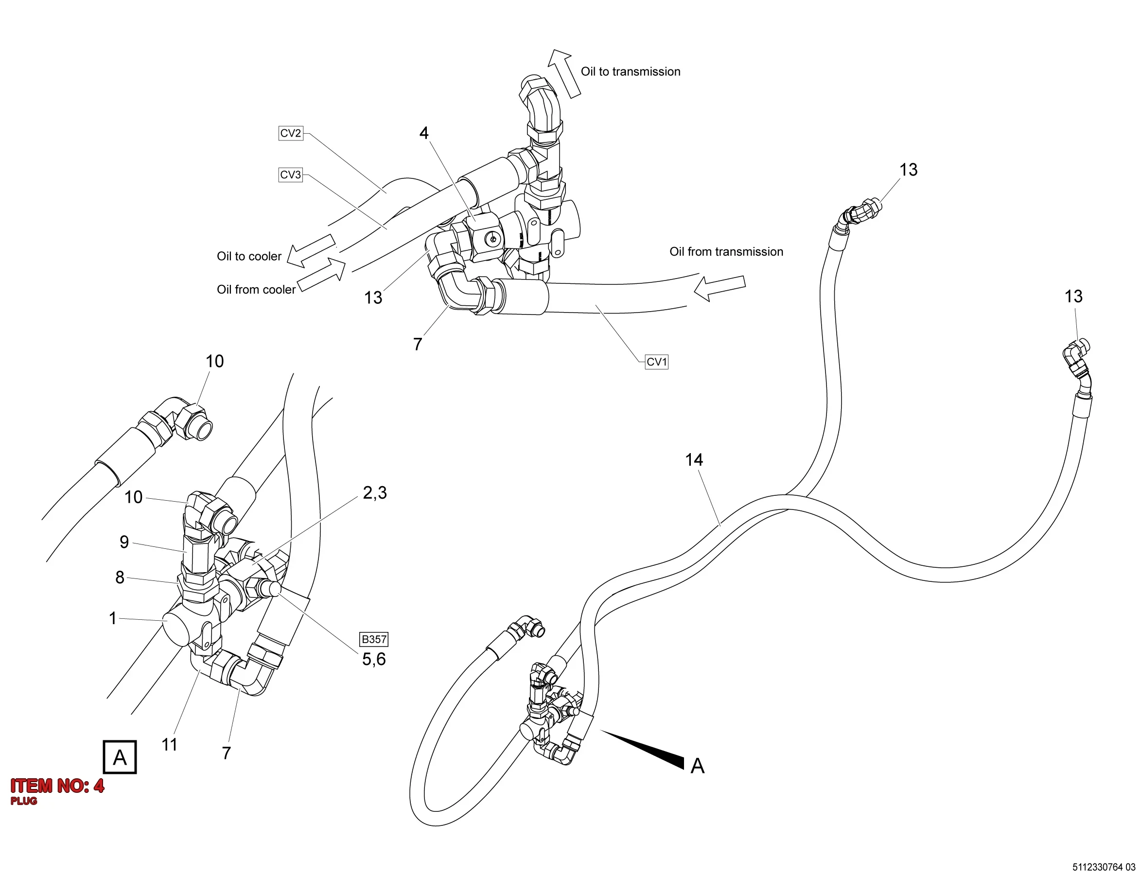 0686 3718 23 PLUG - Technical Drawing