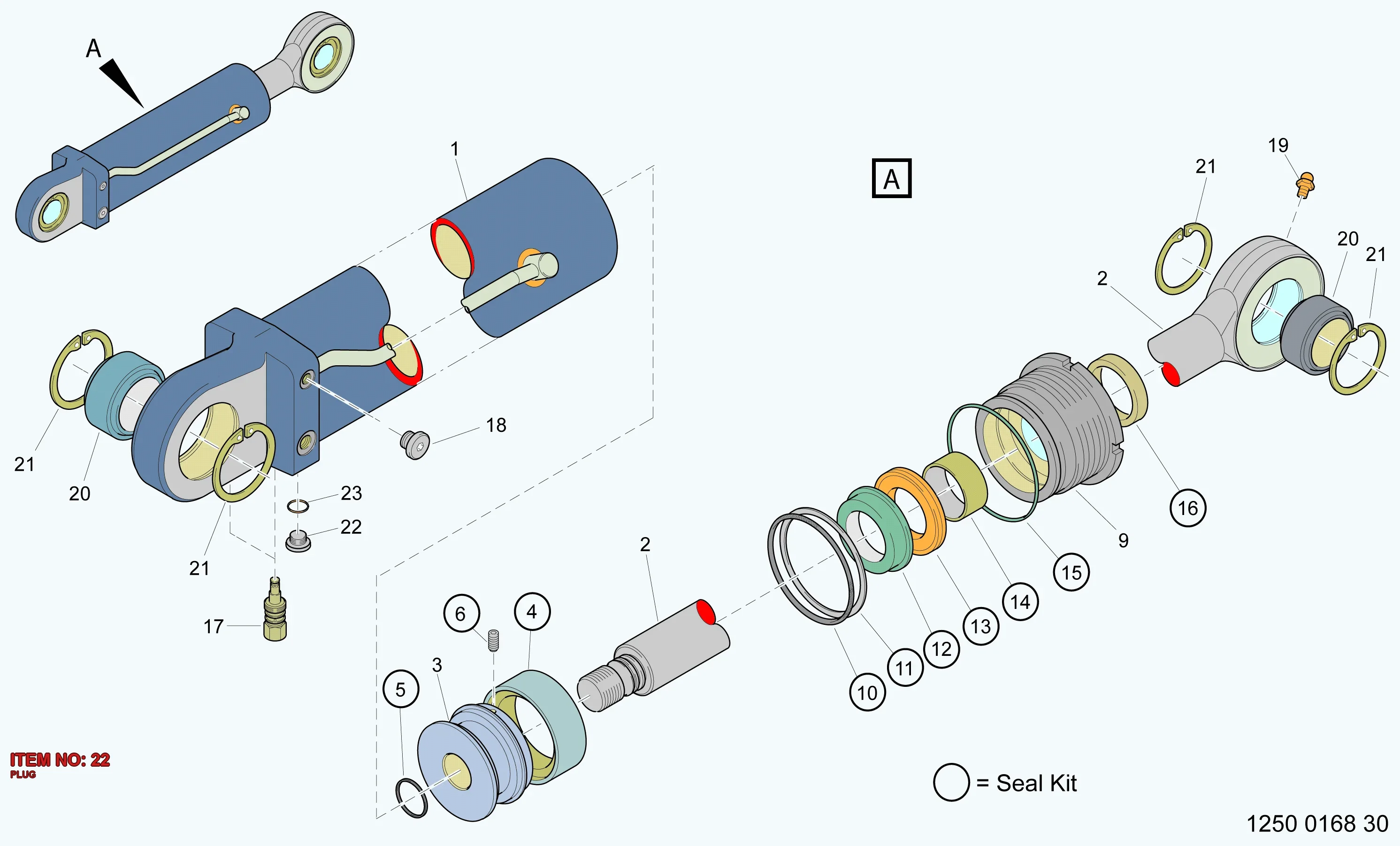 0686 6443 00 PLUG - Technical Drawing