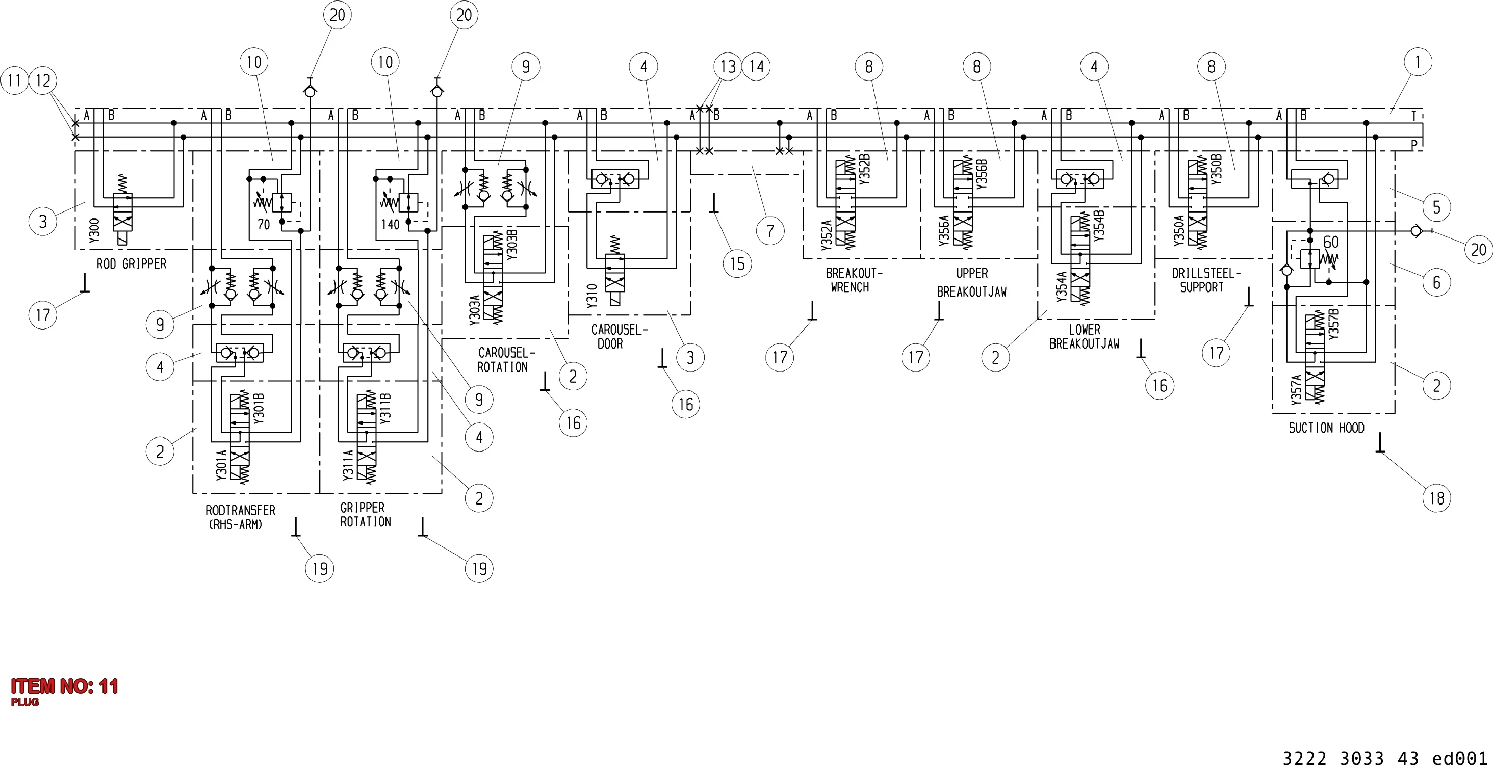 0686 6444 00 PLUG - Technical Drawing