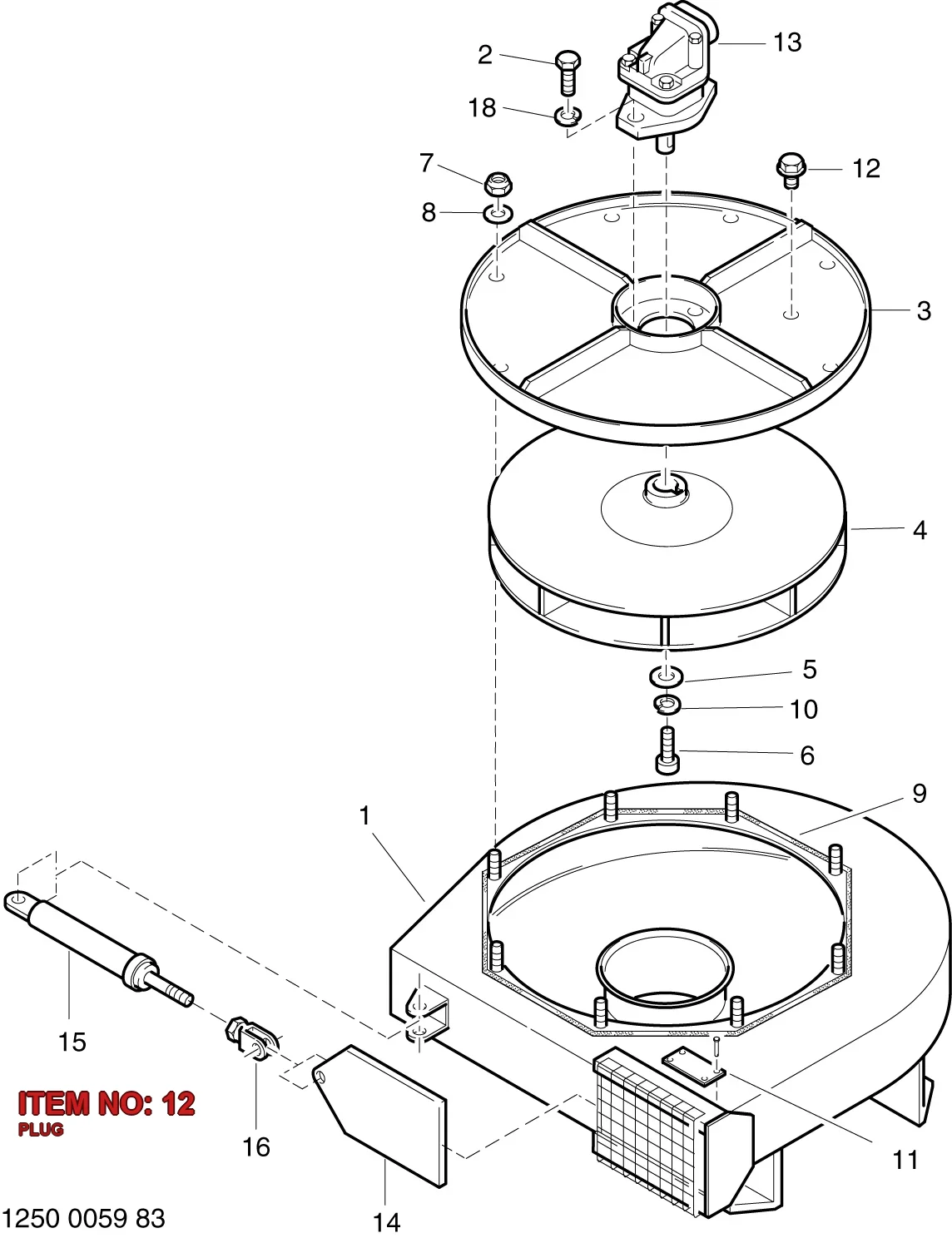 0686 9252 26 PLUG - Technical Drawing
